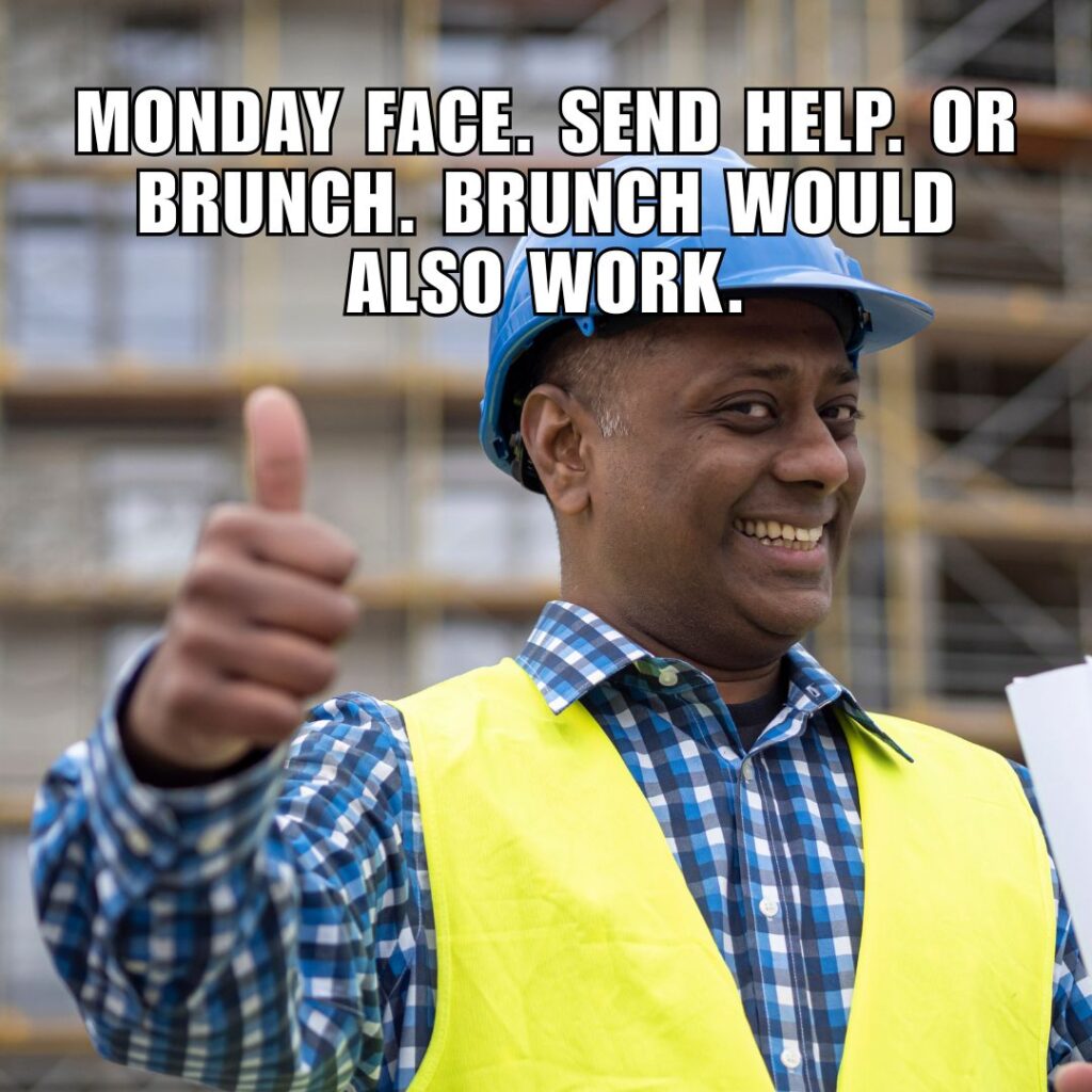 Funny Monday Captions for Social Media