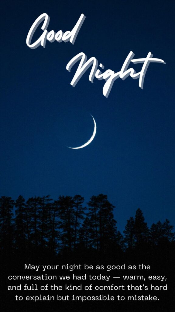 Good Night Blessings for Friends
