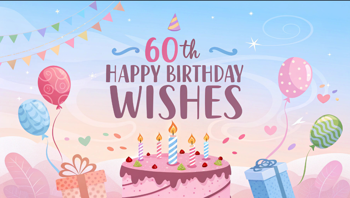 Happy 60th Birthday Wishes