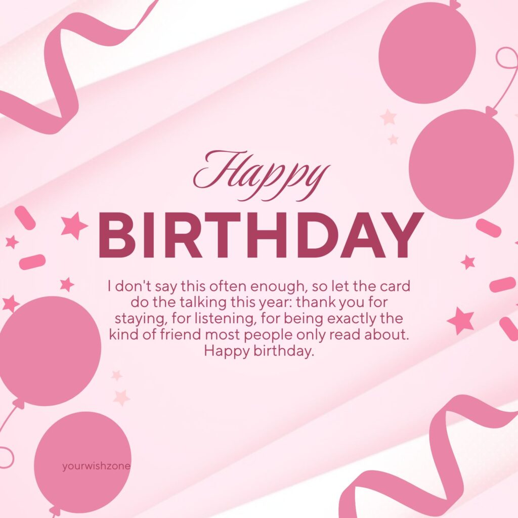 Heartfelt Birthday Card Messages