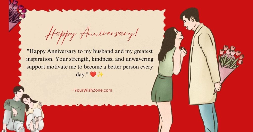 Inspirational Anniversary Wishes for Husband