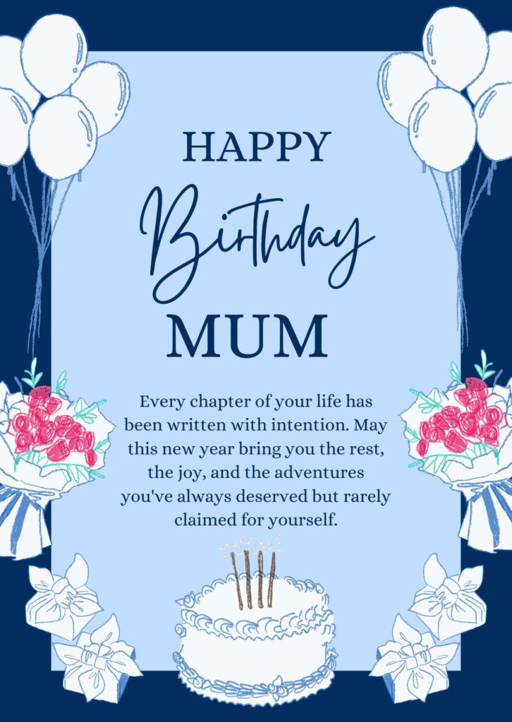 Inspirational Birthday Wishes for Mum