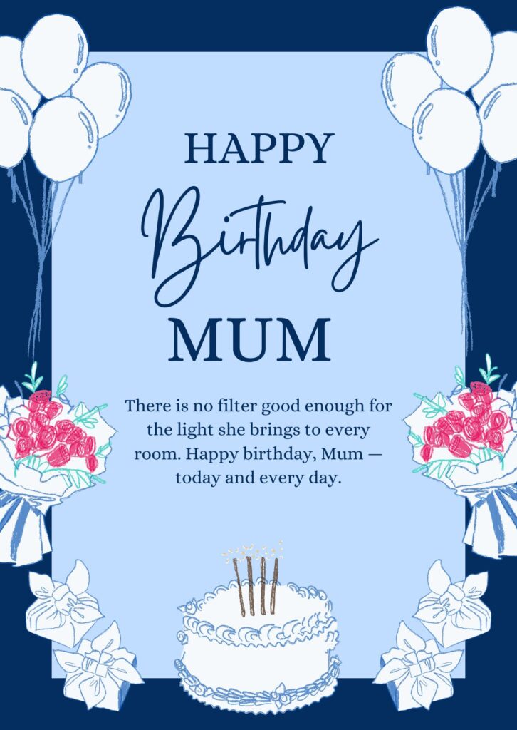 Instagram & Facebook Captions for Mum's Birthday