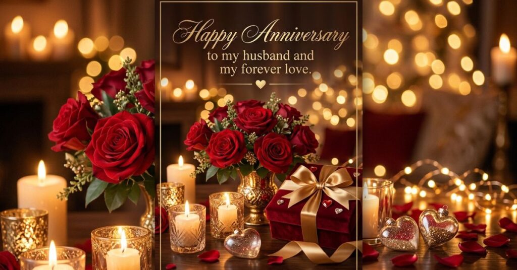Romantic Anniversary Wishes for Husband