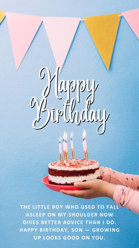 Birthday Wishes for Adult Son