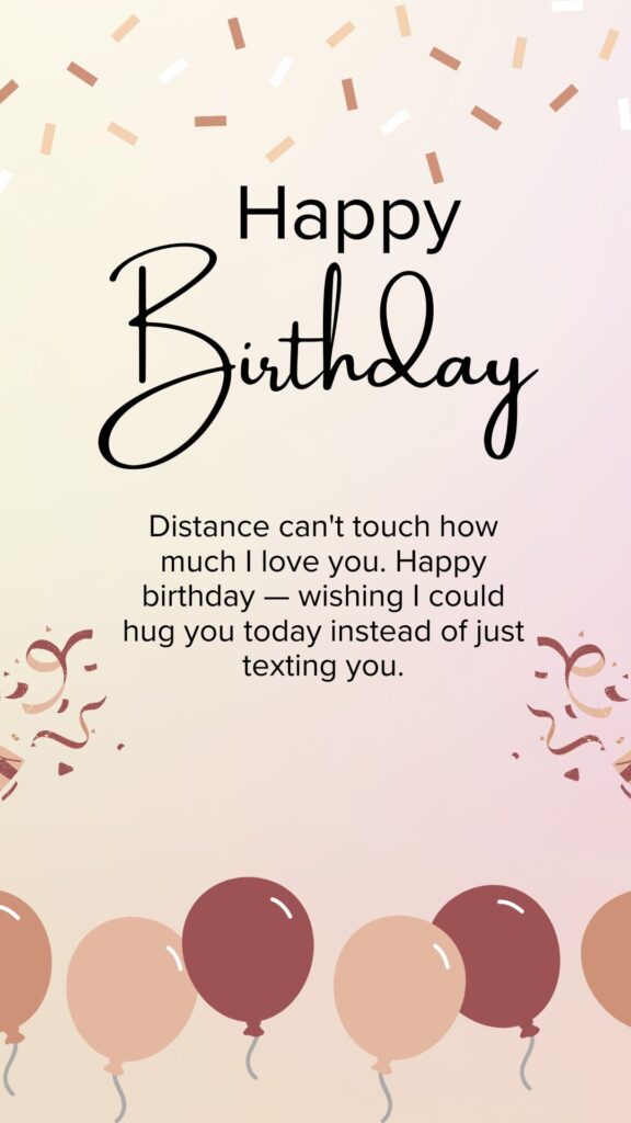 Birthday Wishes for a Long-Distance Nephew