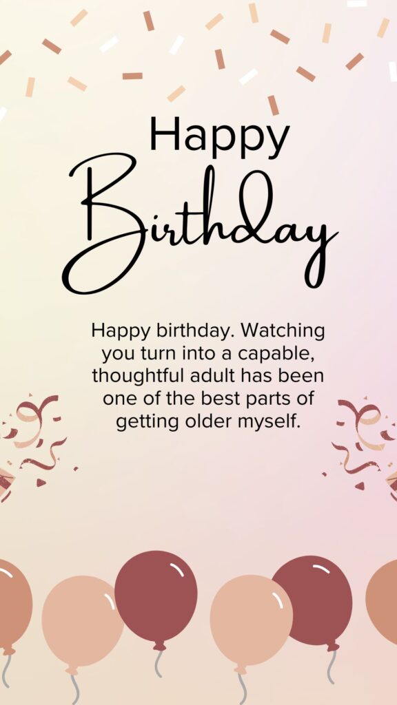 Birthday Wishes for an Adult Nephew