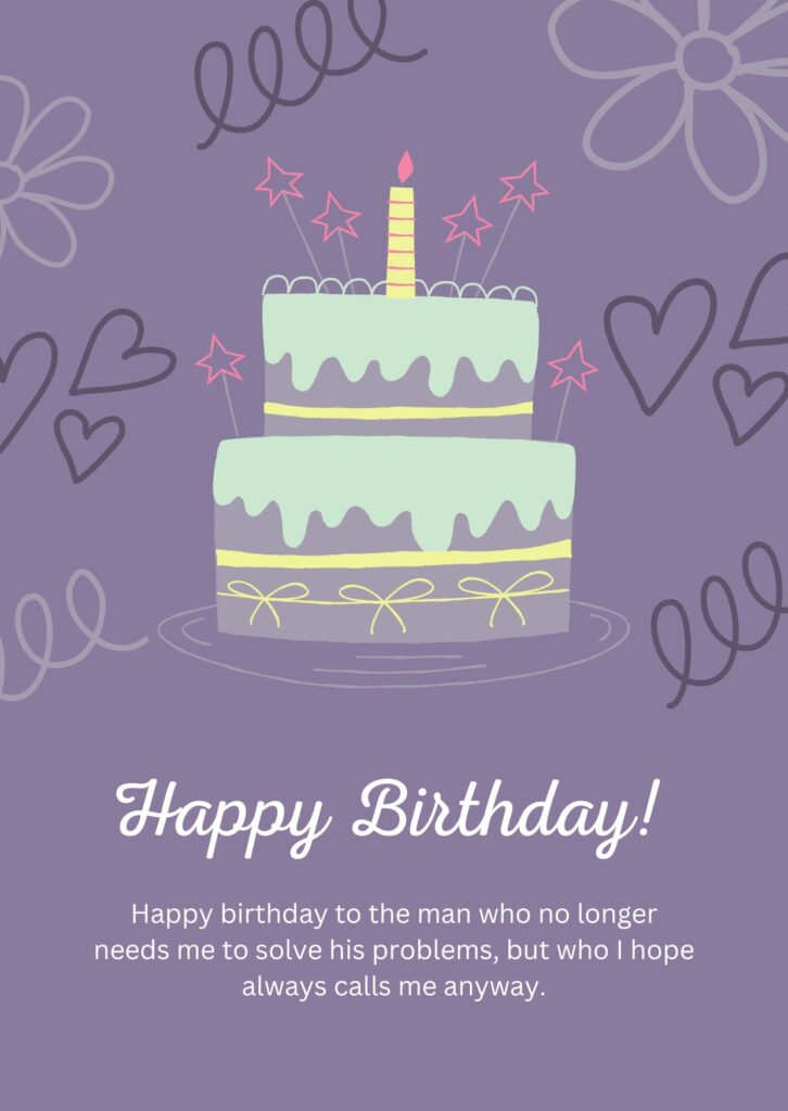 Birthday Wishes for an Adult Son