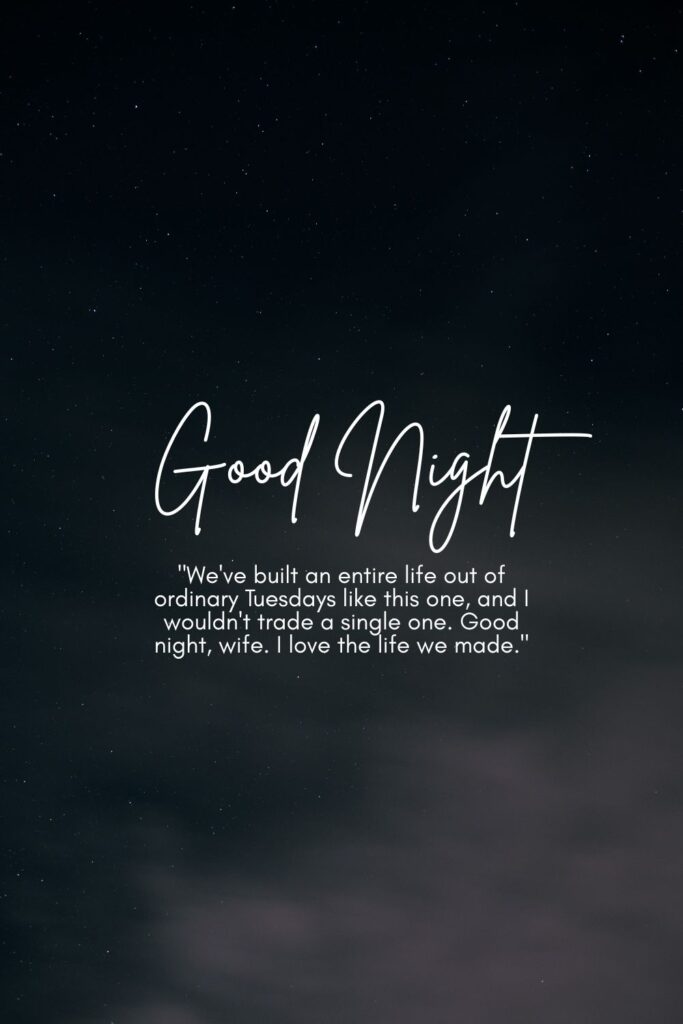 Good Night Wishes for Wife