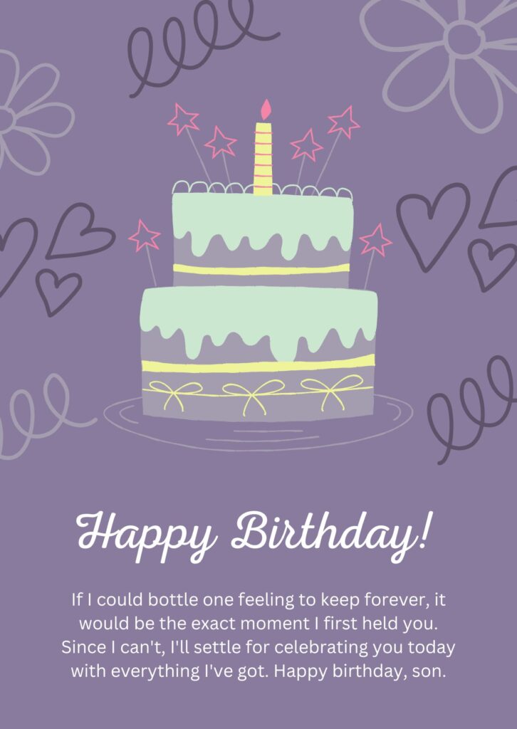 Heart-Touching Birthday Wishes for Son