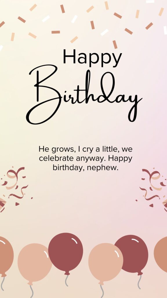 Instagram Captions for a Nephew's Birthday