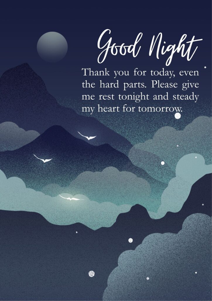 Short Good Night Prayers