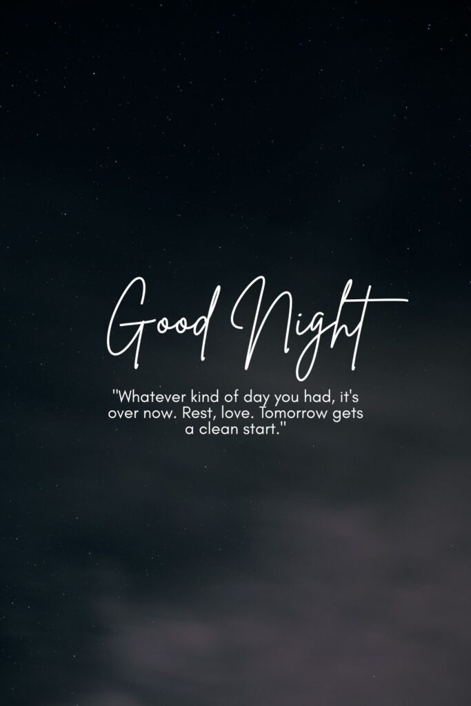 Sweet and Heartfelt Good Night Messages