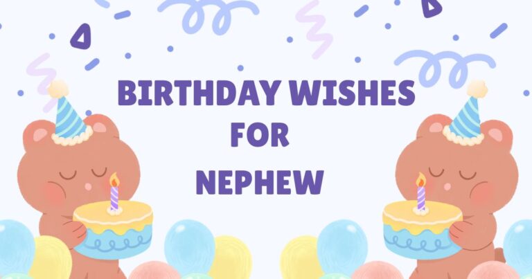 birthday wishes for nephew